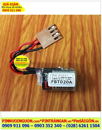 FUJI FBT020A; Pin nuôi nguồn FUJI FBT020A lithium 3.6v 1000mAh, Xuất xứ Nhật
